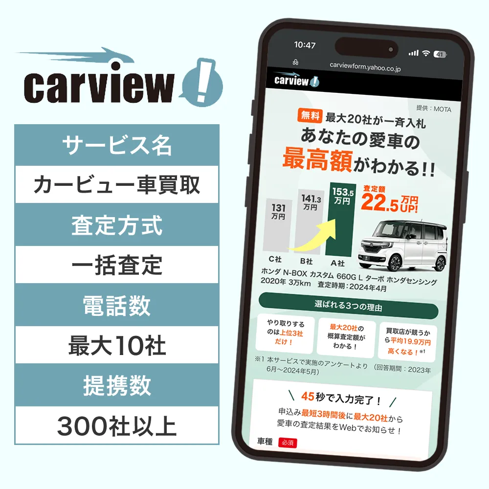 カービュー車買取