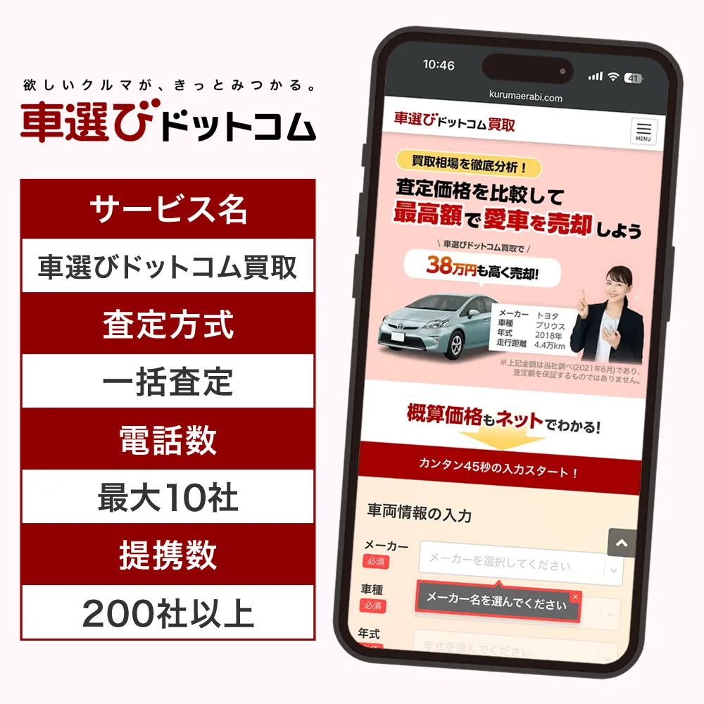 車選びドットコム買取