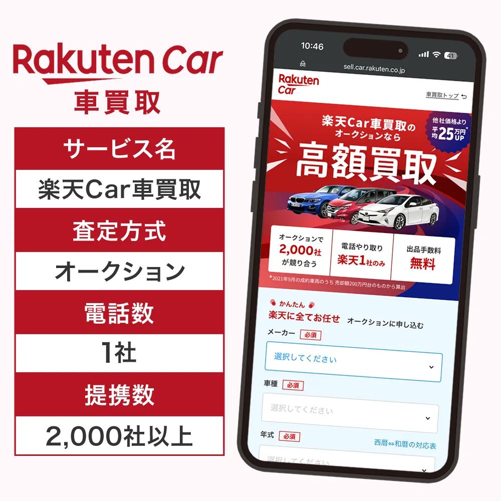 楽天Car車買取